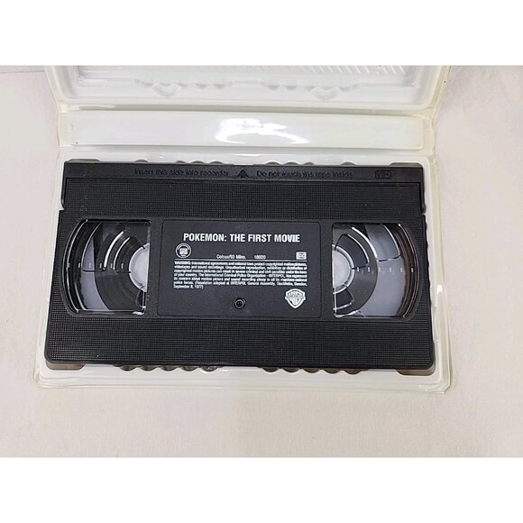 Pokémon the First Movie: Mewtwo Strikes Back VHS 2000 Clamshell Tested - Picture 7 of 9